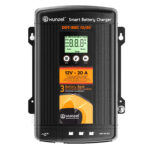 Cargador Baterías Avanzado DOT-SBC-XUNZEL-20A-12V para 3 bancos independientes