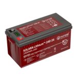 Bateria Solar de Litio Gran capacidad 2400Wh-24V